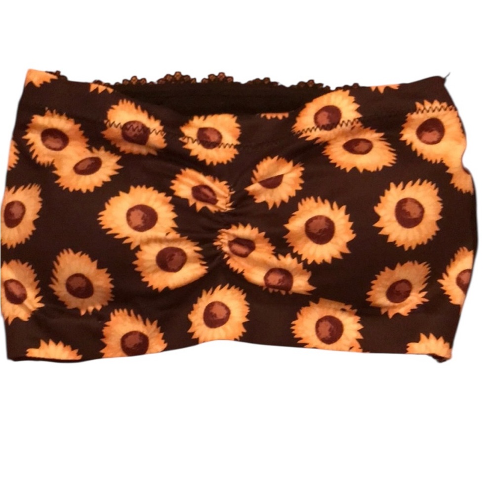 🍀👖🍄 Sunflower bandeau Small